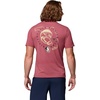 Columbia Mens Collegiate PFG Tee Short Sleeve(Fsu – Cabernet Heather)
