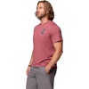 Columbia Mens Collegiate PFG Tee Short Sleeve(Sc – Beet Heather)