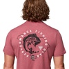 Columbia Mens Collegiate PFG Tee Short Sleeve(Sc – Beet Heather)