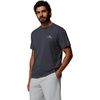 Columbia Mens Collegiate PFG Tee Short Sleeve(Uga – Black Heather)