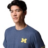 Columbia Mens Collegiate PFG Tee Short Sleeve(Um – Collegiate Navy Heather)