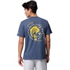 Columbia Mens Collegiate PFG Tee Short Sleeve(Um – Collegiate Navy Heather)