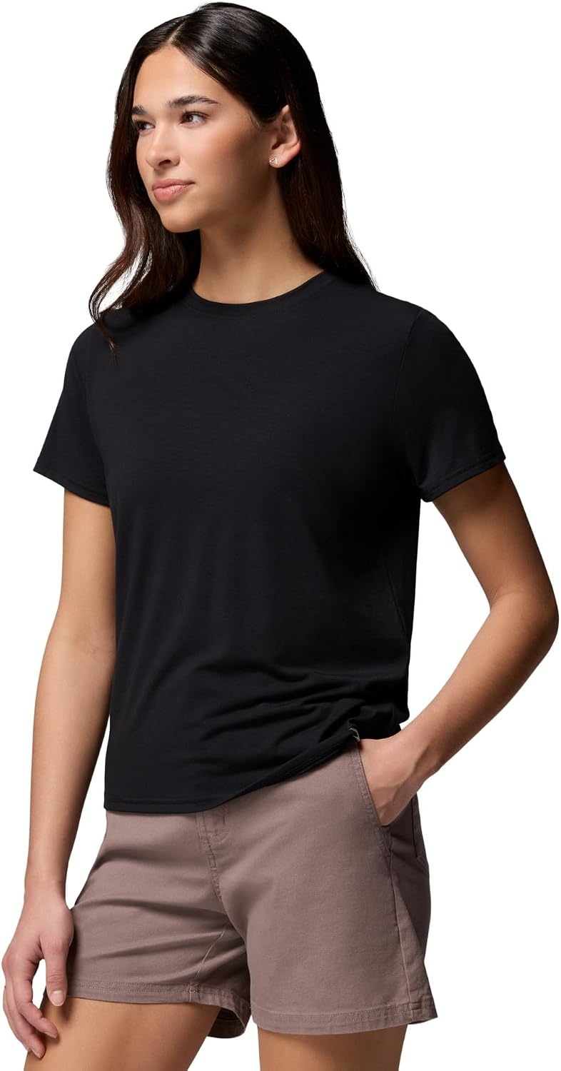 image:imageColumbia Womens Soft Stretch Short Sleeve TeeBlack