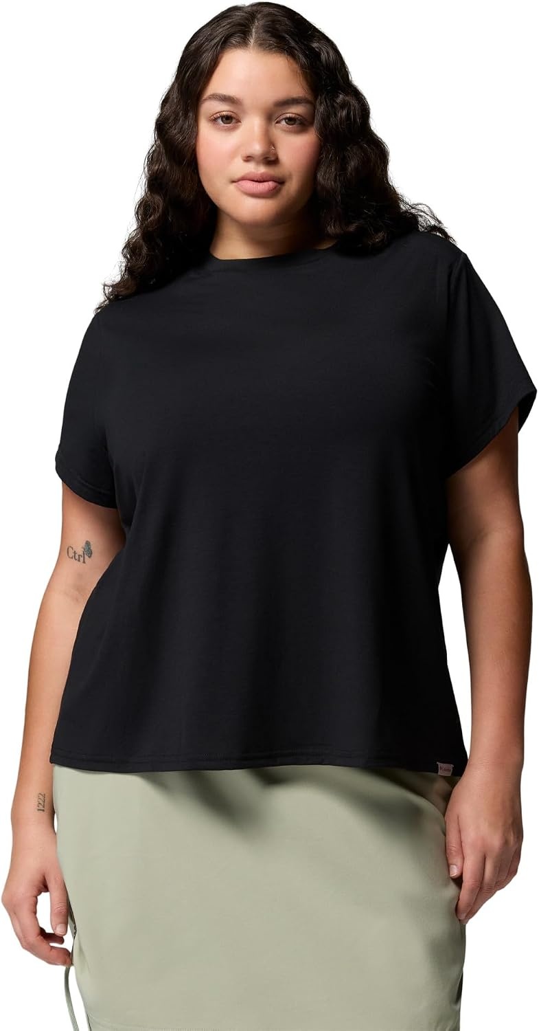 image:imageColumbia Womens Soft Stretch Short Sleeve TeeBlack
