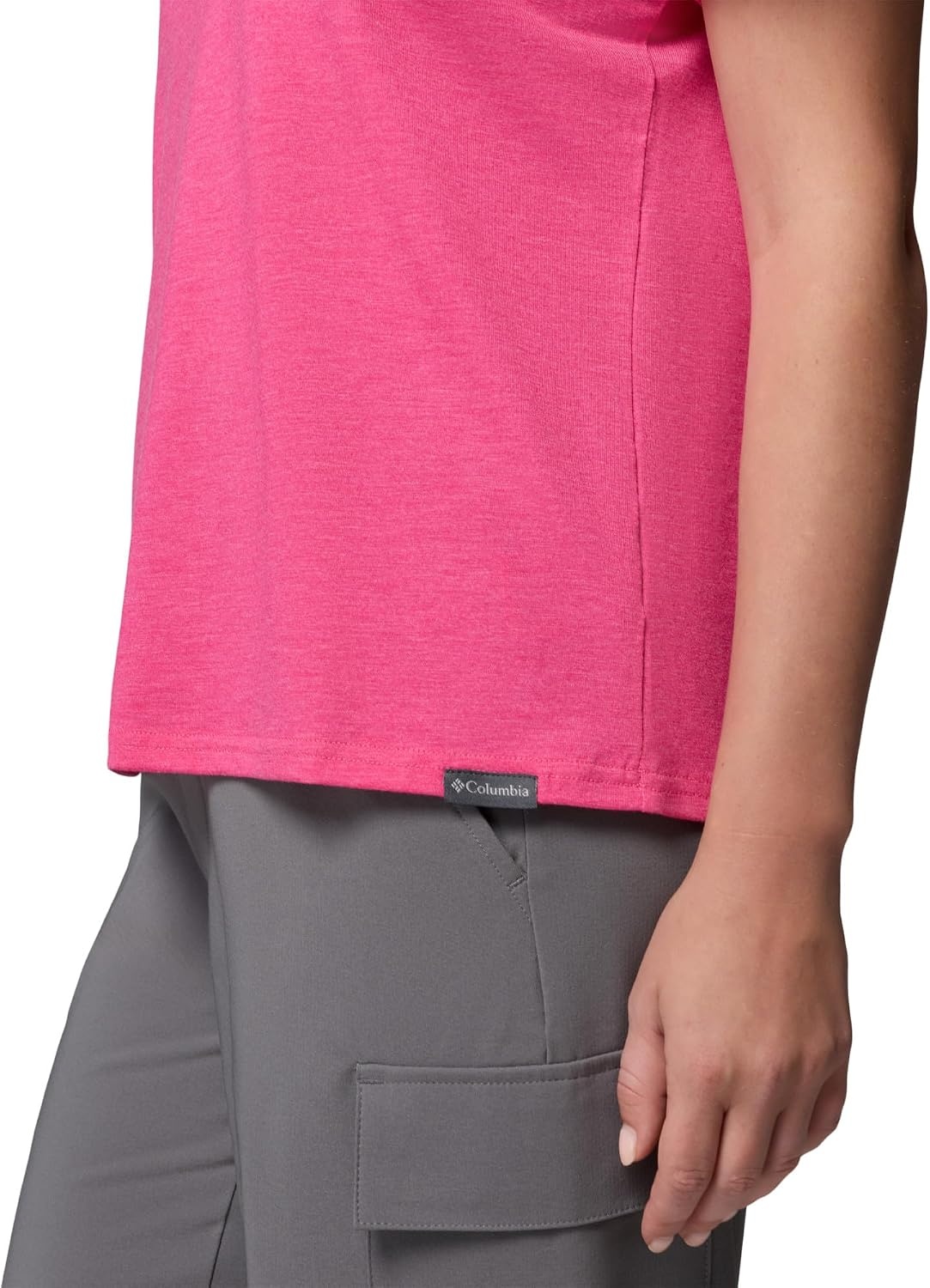 image:imageColumbia Womens Soft Stretch Short Sleeve TeeNico Heather