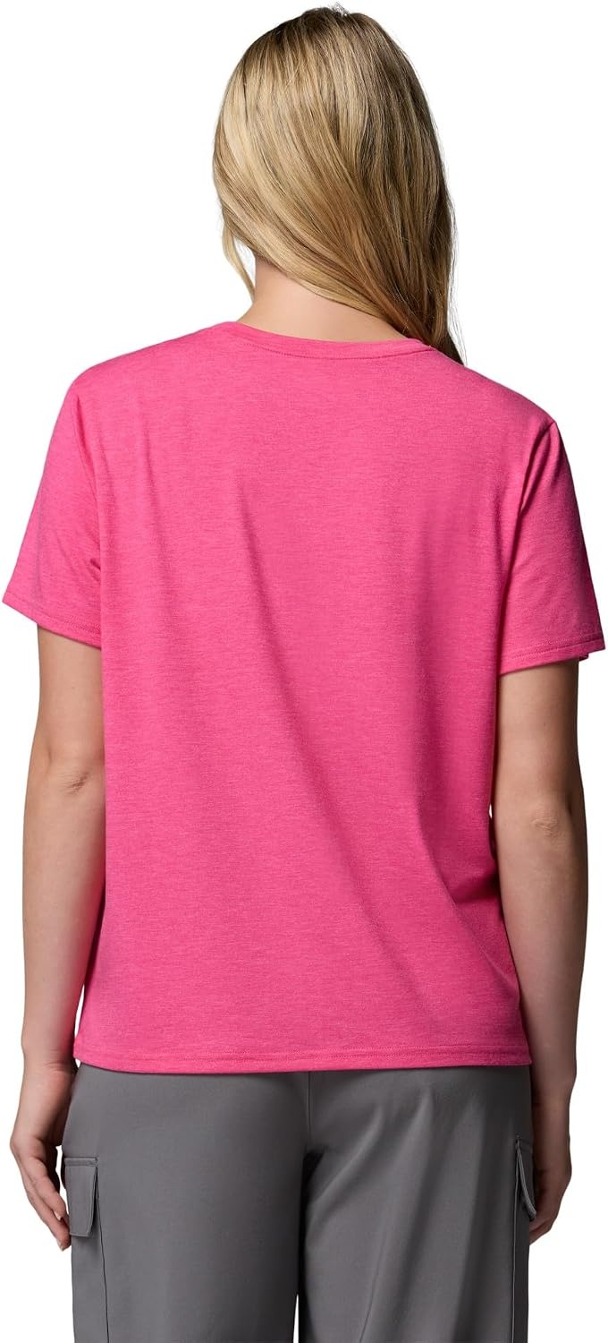 image:imageColumbia Womens Soft Stretch Short Sleeve TeeNico Heather