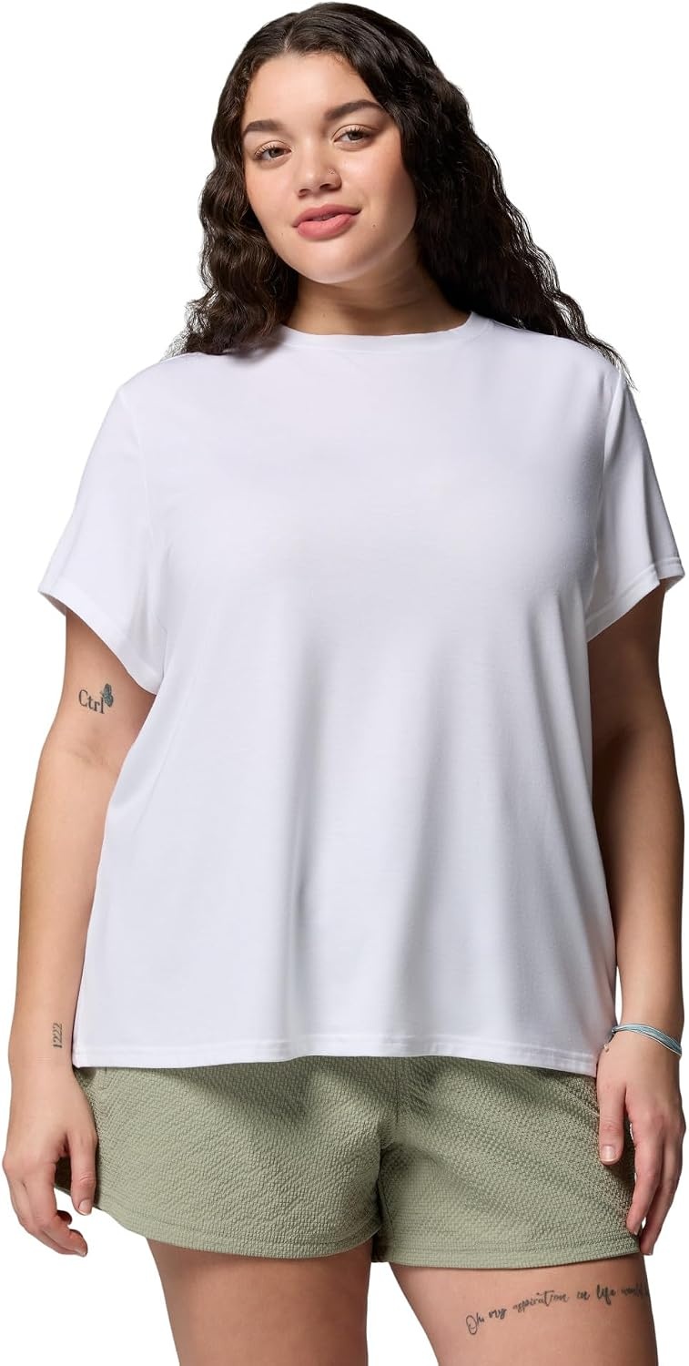 image:imageColumbia Womens Soft Stretch Short Sleeve TeeWhite