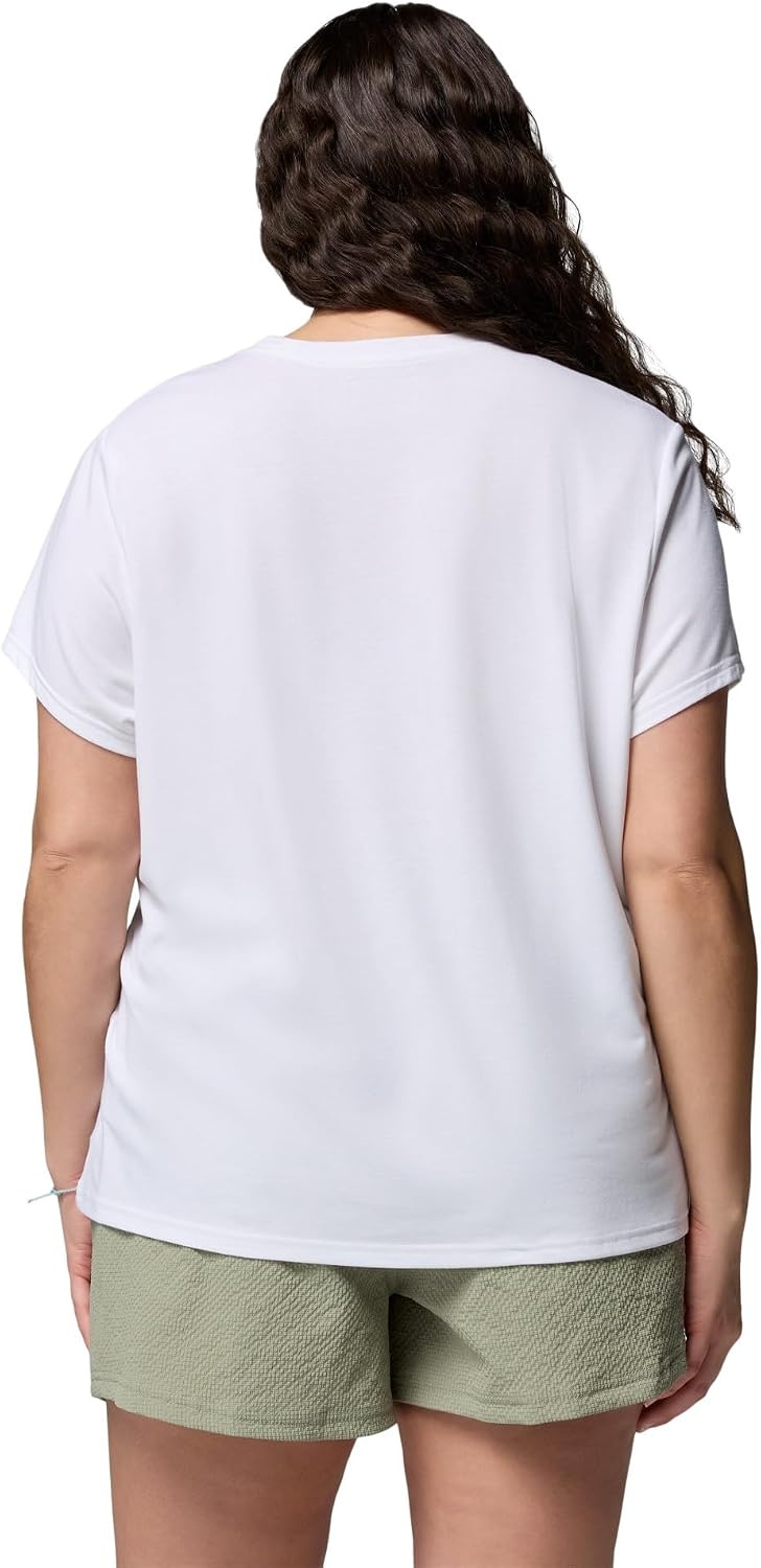 image:imageColumbia Womens Soft Stretch Short Sleeve TeeWhite