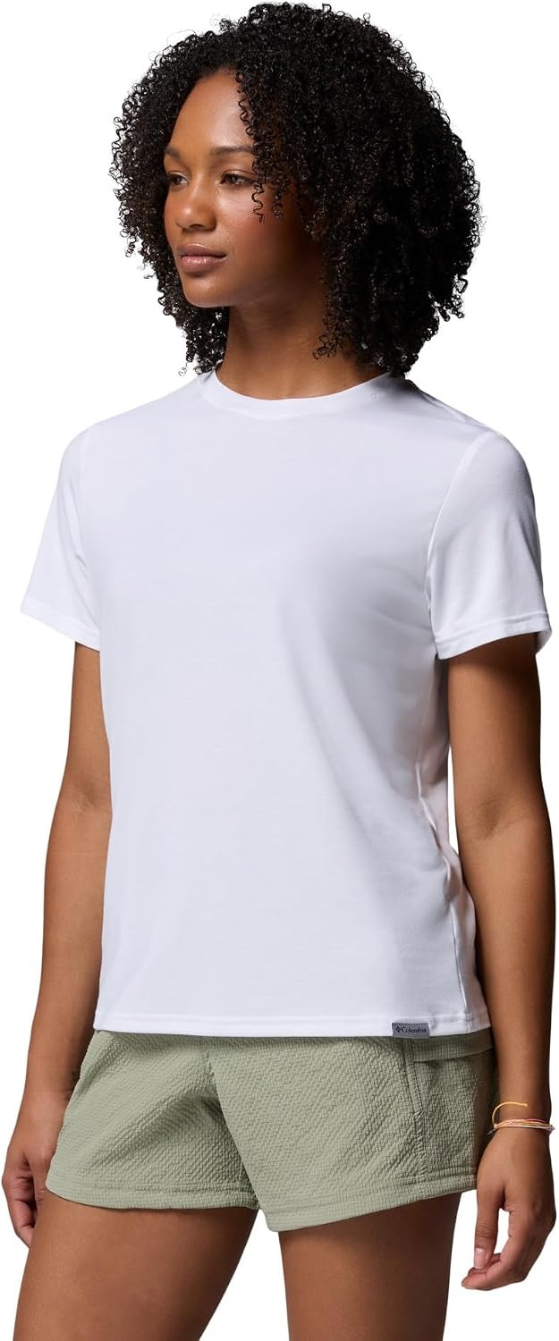 image:imageColumbia Womens Soft Stretch Short Sleeve TeeWhite