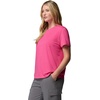 Columbia Women’s Soft Stretch Short Sleeve Tee(Nico Heather)
