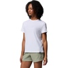 Columbia Women’s Soft Stretch Short Sleeve Tee(White)