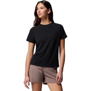 Columbia Women’s Soft Stretch Short Sleeve Tee(Black)