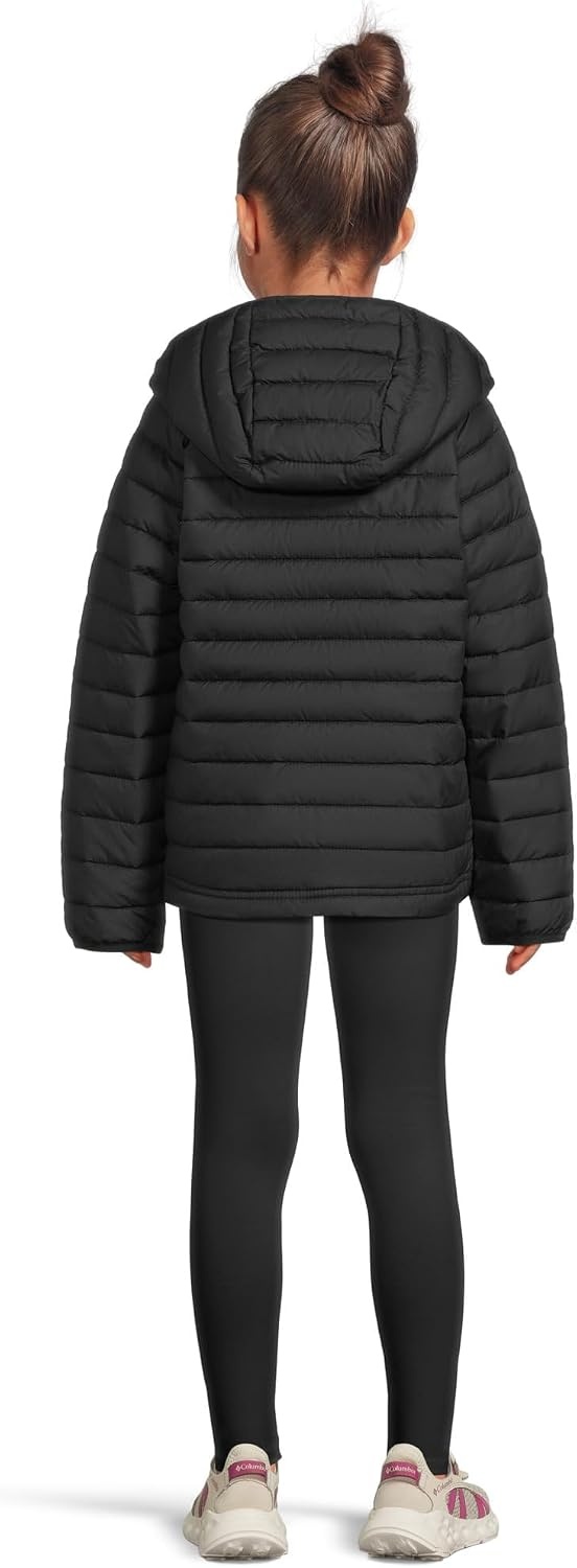 image:imageColumbia Kids Powder Lite Ii Hooded Jacket little KidBig KidBlack