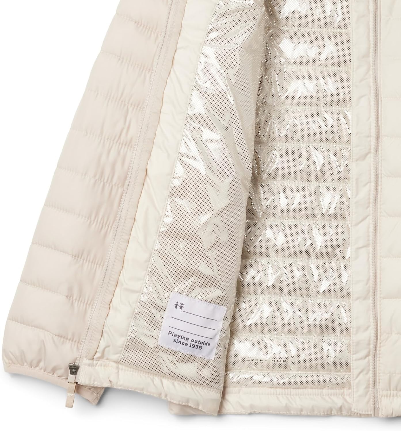 image:imageColumbia Kids Powder Lite Ii Hooded Jacket little KidBig KidChalkDark Stone