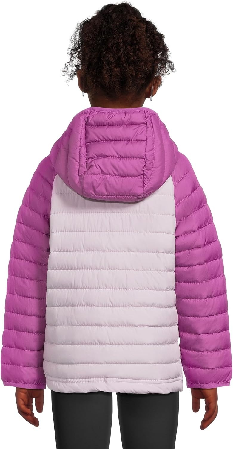image:imageColumbia Kids Powder Lite Ii Hooded Jacket little KidBig KidLavender PearlRazzle