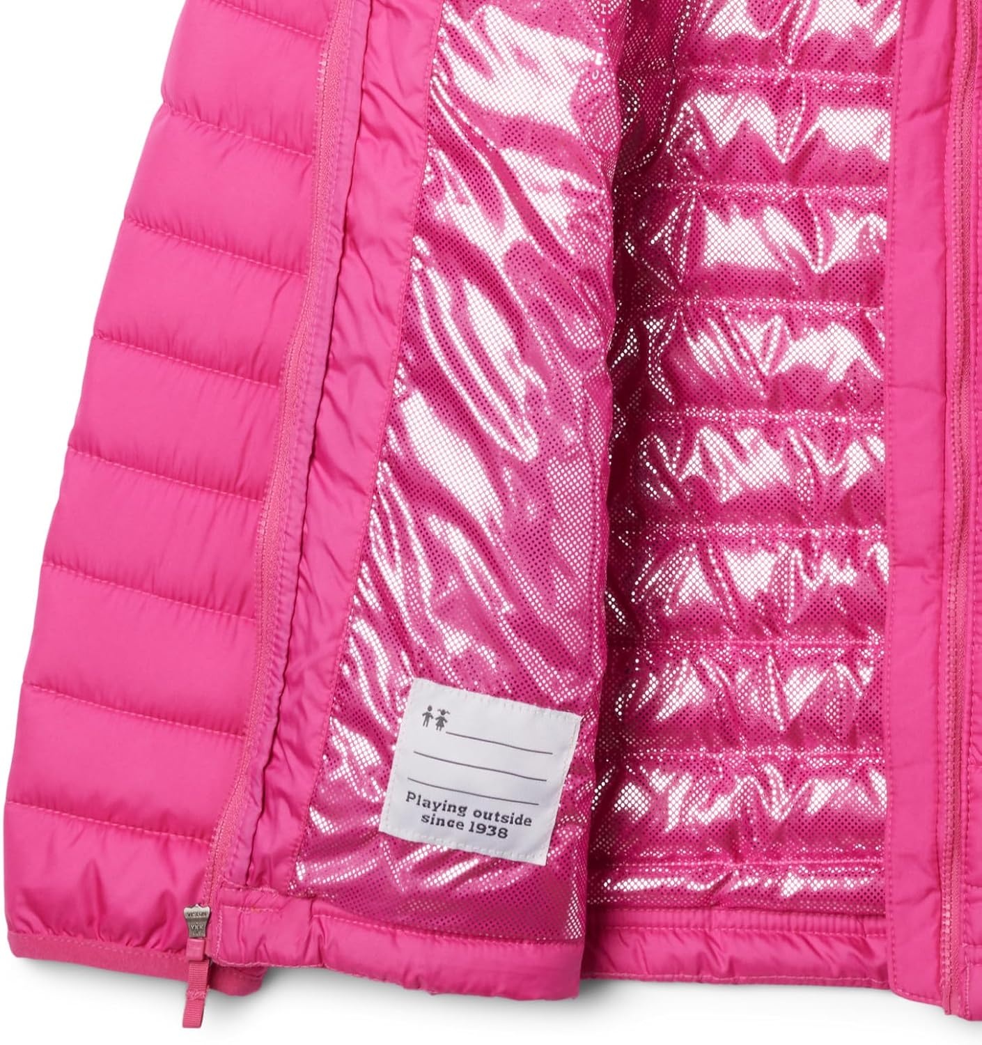 image:imageColumbia Kids Powder Lite Ii Hooded Jacket little KidBig KidPink Ice
