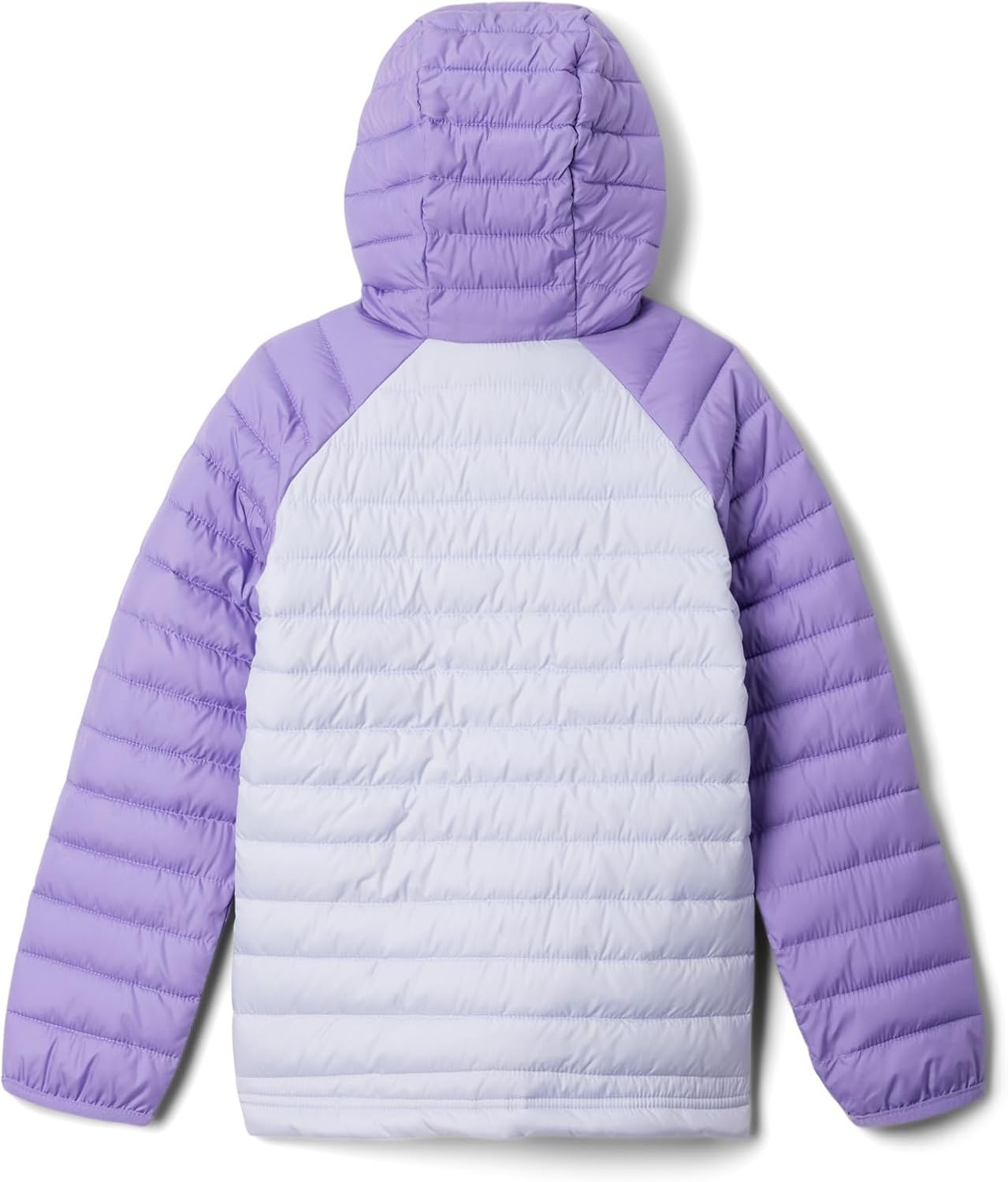 image:imageColumbia Kids Powder Lite Ii Hooded Jacket little KidBig KidSnowdriftPaisley Purple