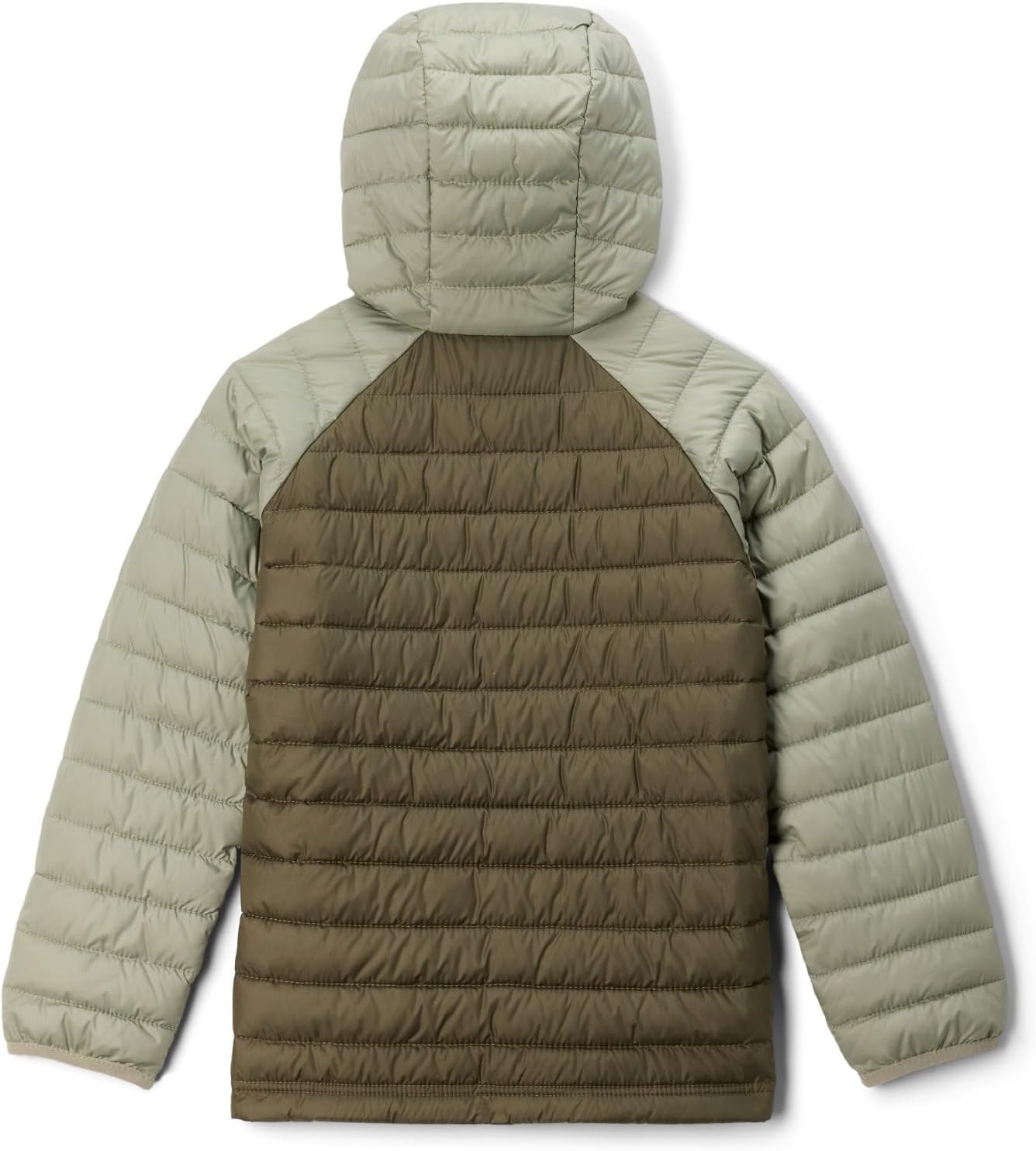 image:imageColumbia Kids Powder Lite Ii Hooded Jacket little KidBig KidStone GreenSafari
