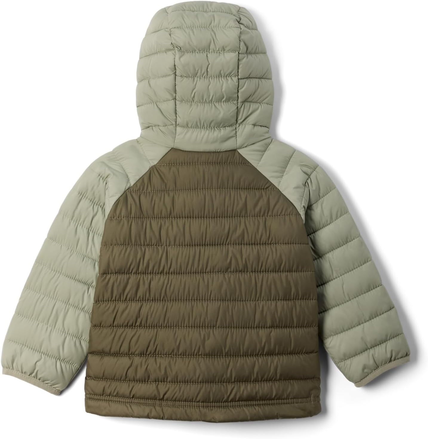 image:imageColumbia Kids Powder Lite Ii Hooded Jacket little KidBig KidStone GreenSafari