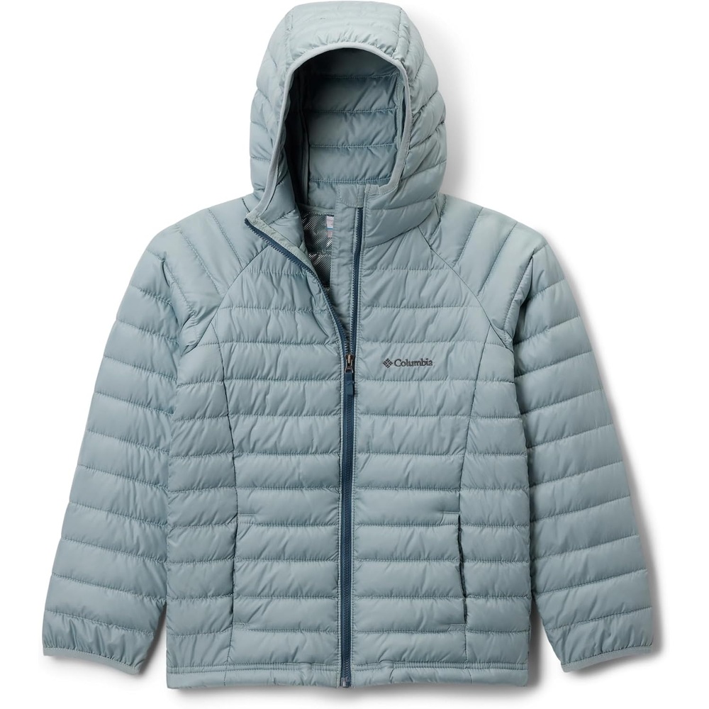 image:imageColumbia Kids Powder Lite Ii Hooded Jacket little KidBig KidCrushed Blue