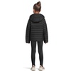 Columbia Kids Powder Lite Ii Hooded Jacket (little Kid/Big Kid)(Black)