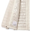Columbia Kids Powder Lite Ii Hooded Jacket (little Kid/Big Kid)(Chalk/Dark Stone)