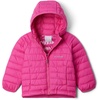 Columbia Kids Powder Lite Ii Hooded Jacket (little Kid/Big Kid)(Pink Ice)