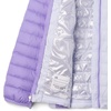 Columbia Kids Powder Lite Ii Hooded Jacket (little Kid/Big Kid)(Snowdrift/Paisley Purple)