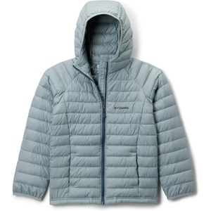 Columbia Kids Powder Lite Ii Hooded Jacket (little Kid/Big Kid)(Crushed Blue)