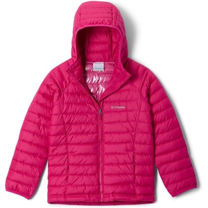 Columbia Kids Powder Lite Ii Hooded Jacket (little Kid/Big Kid)(Guava Pink)