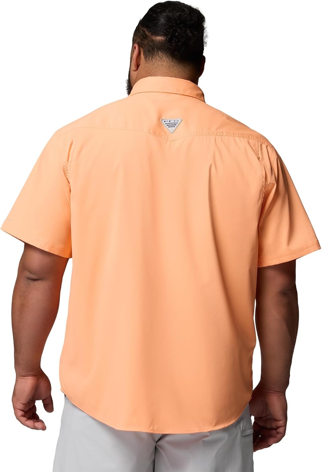 image:imageColumbia Mens PFG Skiff Guide II Short Sleeve ShirtBright Nectar