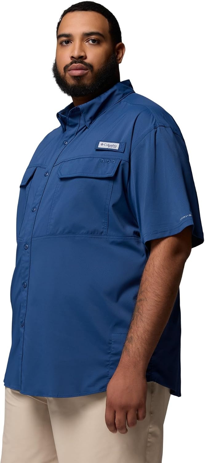 image:imageColumbia Mens PFG Skiff Guide II Short Sleeve ShirtCarbon
