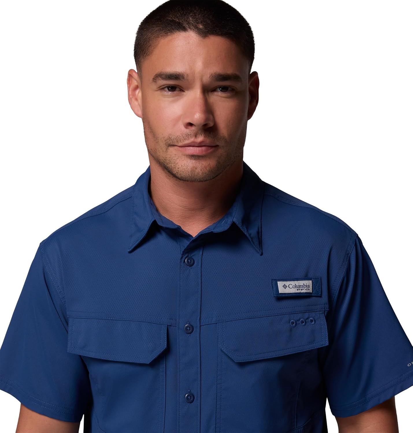 image:imageColumbia Mens PFG Skiff Guide II Short Sleeve ShirtCarbon