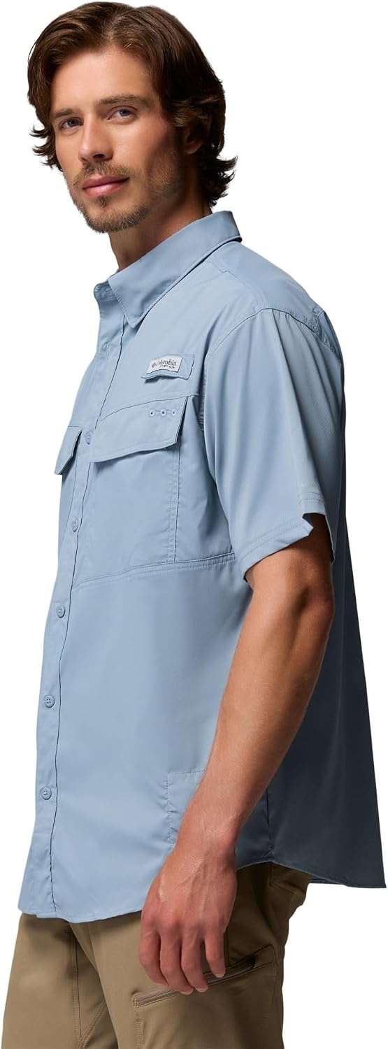 image:imageColumbia Mens PFG Skiff Guide II Short Sleeve ShirtDockside Blue