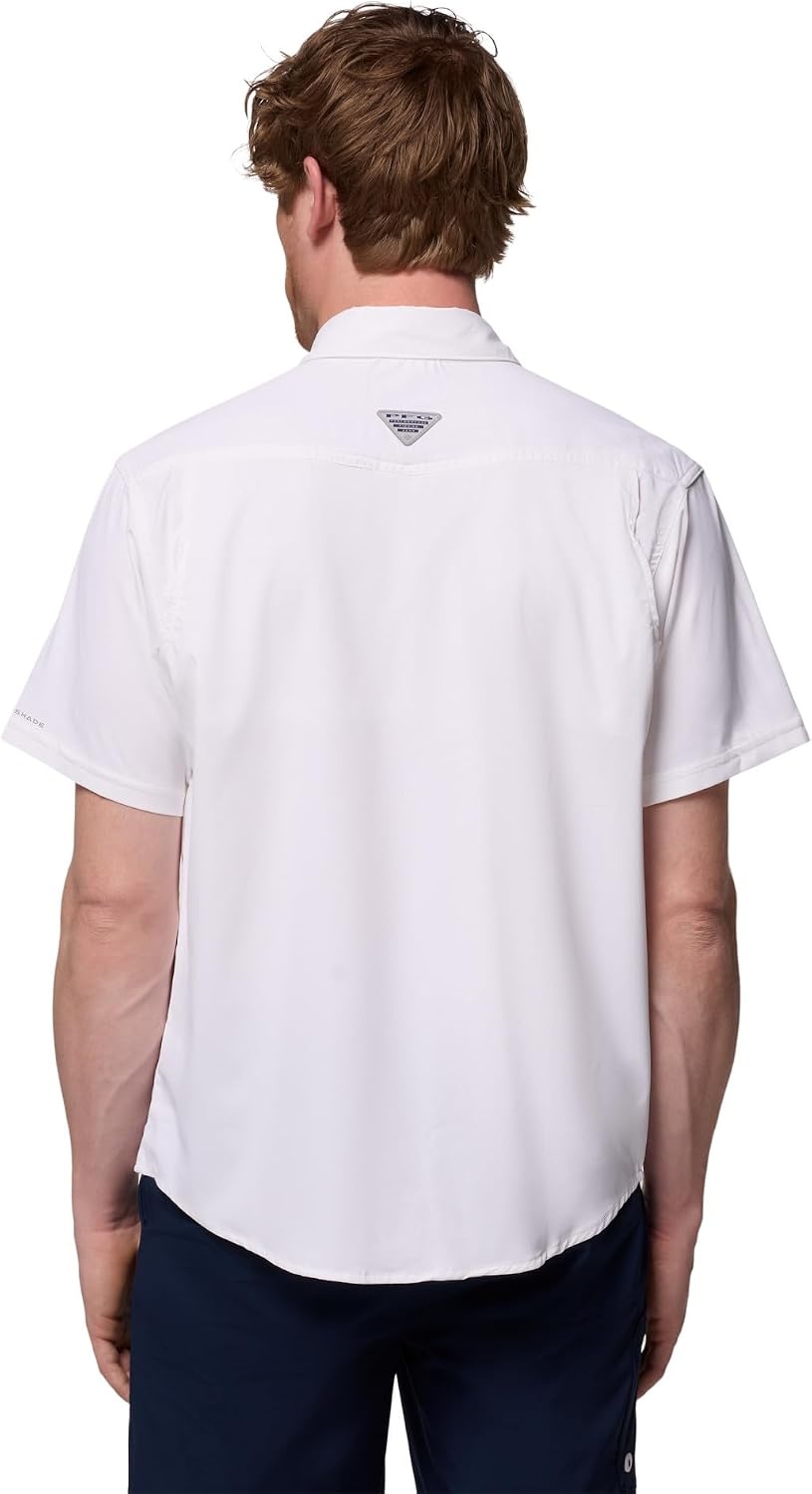 image:imageColumbia Mens PFG Skiff Guide II Short Sleeve ShirtWhite