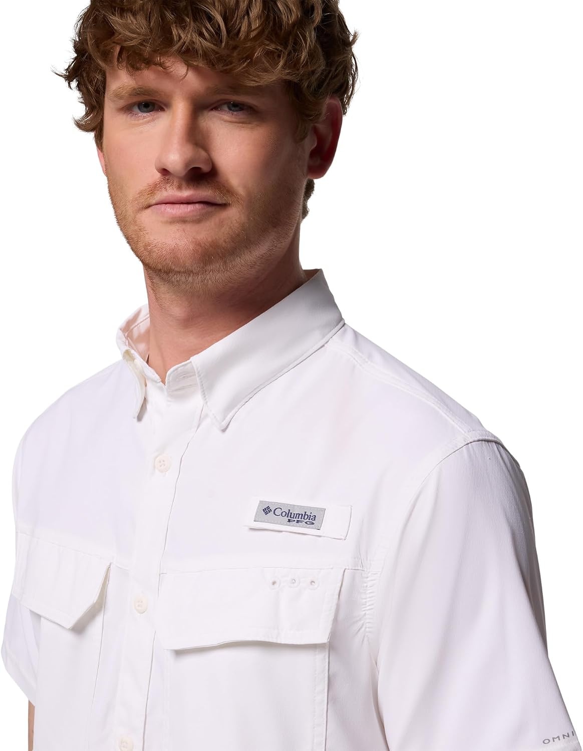 image:imageColumbia Mens PFG Skiff Guide II Short Sleeve ShirtWhite