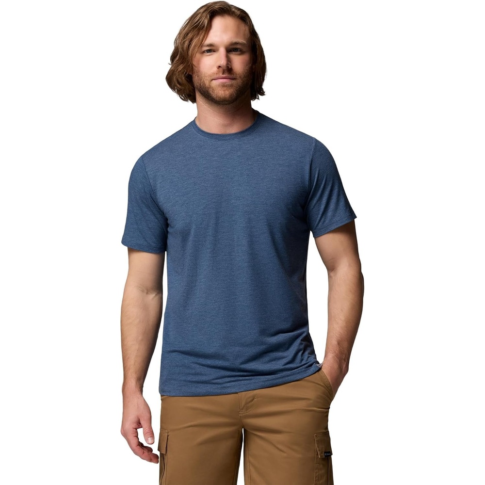 image:imageColumbia CSC Soft Stretch Short Sleeve TeeDark Mountain Heather
