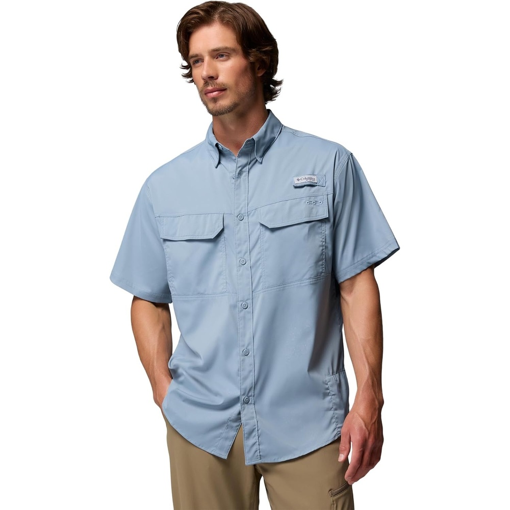 image:imageColumbia Mens PFG Skiff Guide II Short Sleeve ShirtDockside Blue