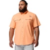 Columbia Men’s PFG Skiff Guide II Short Sleeve Shirt(Bright Nectar)