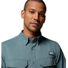 Columbia Men’s PFG Skiff Guide II Short Sleeve Shirt(Metal)