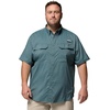Columbia Men’s PFG Skiff Guide II Short Sleeve Shirt(Metal)