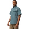 Columbia Men’s PFG Skiff Guide II Short Sleeve Shirt(Metal)