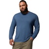 Columbia Men’s Soft Stretch Long Sleeve Tee(Dark Mountain/Heather)