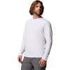 Columbia Men’s Soft Stretch Long Sleeve Tee(White/Heather)