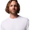 Columbia Men’s Soft Stretch Long Sleeve Tee(White/Heather)
