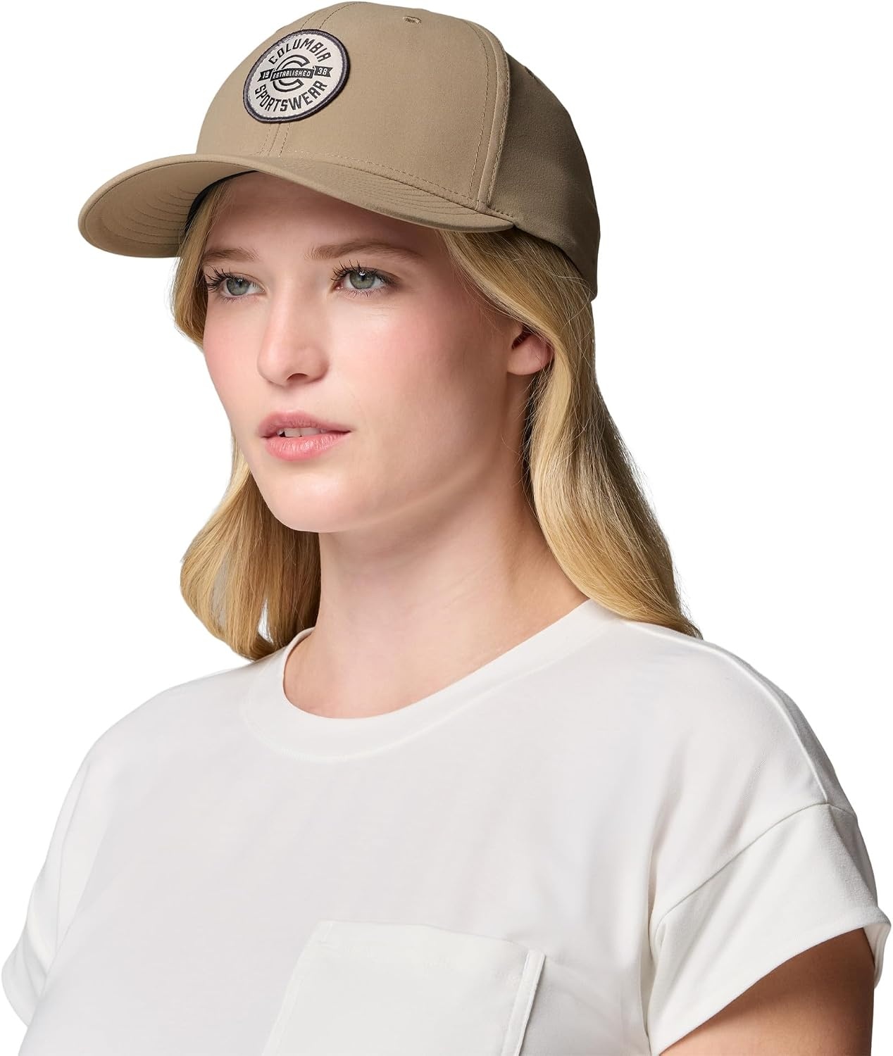 image:imageColumbia Unisex Adult Snap BackTruffleVarsity Badge
