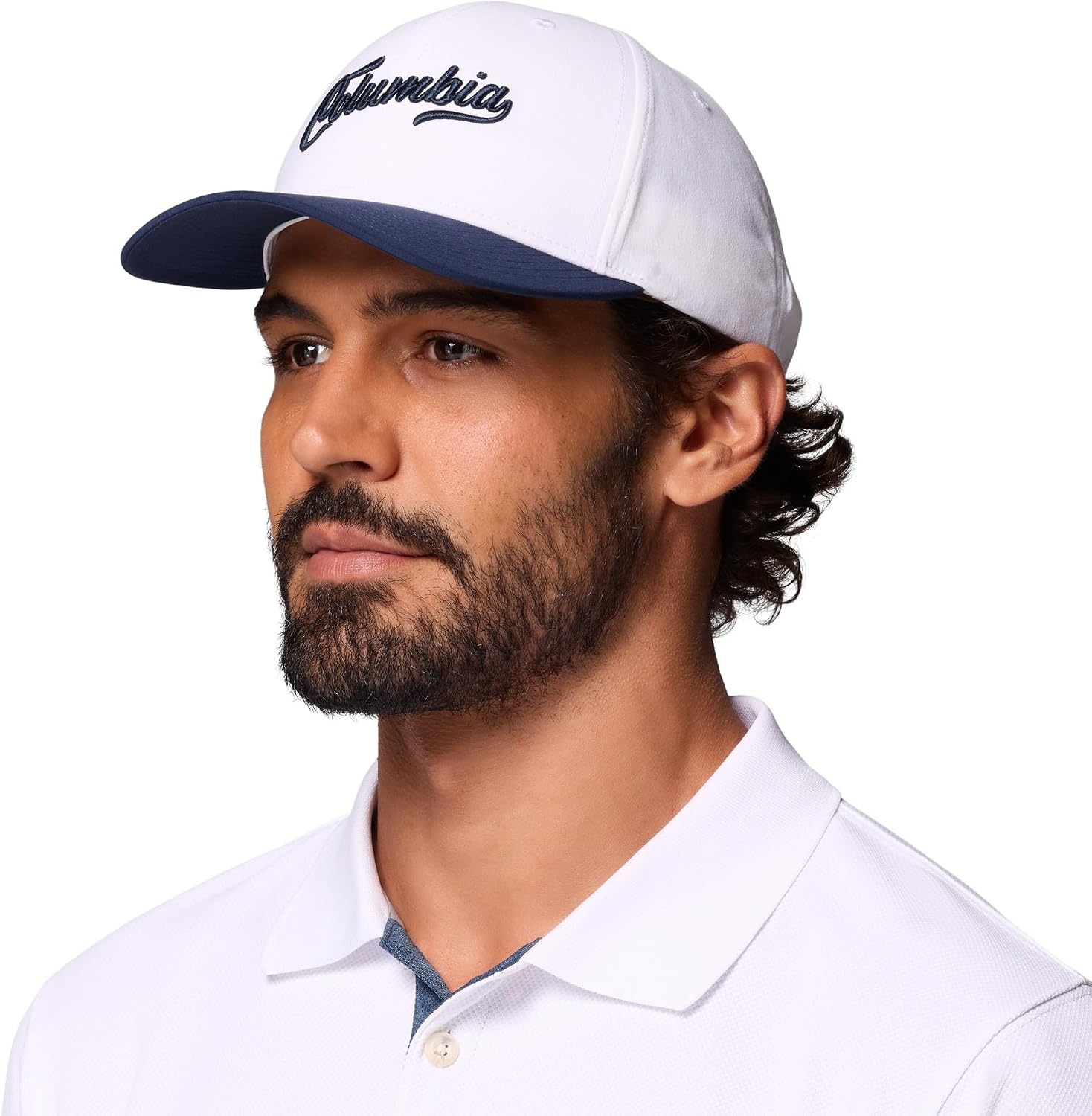 image:imageColumbia Unisex Adult Snap BackWhiteColumbia Script