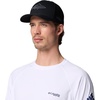 Columbia Unisex Adult PFG Icon Mesh Ball Cap(Black/Flag Inside Fish)