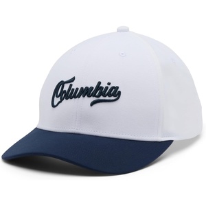 Columbia Unisex Adult Snap Back(White/Columbia Script)