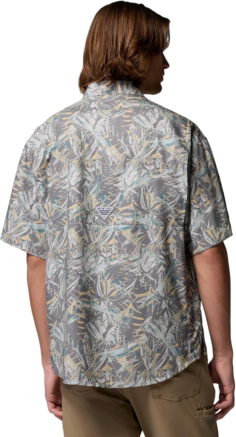 image:imageColumbia Mens PFG Super Tamiami Short Sleeve ShirtNiagaraSeatigers